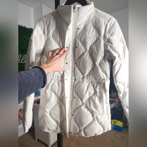 ‼️SALE! READ FOR DETAILS‼️NEW! NORTHFACE GARDENIA DOWN JACKET SZ XS - Picture 9 of 14